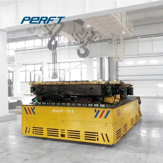 Electric Transfer Cart For Steel Coil 400 Tons